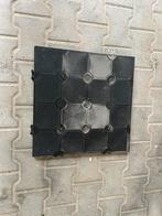 Vlonderdelen ~50 stuks 50x50 cm, Tuin en Terras, Terrasdelen en Vlonders, Ophalen, Zo goed als nieuw, Hout