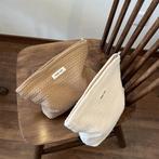 Luxe designer tasje, Verzenden, Zo goed als nieuw, Beige, Handtas
