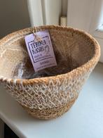 bloempot nieuw zeegras natuurlijk riet gevlochten, Huis en Inrichting, Woonaccessoires | Vazen, Overige materialen, Overige kleuren