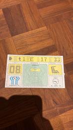 Kaartje ticket wk 1978 Nederland iran, Ophalen, Gebruikt, Poster, Plaatje of Sticker
