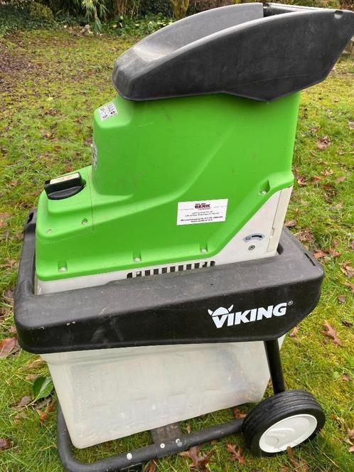 Viking hakselaar GE140 L (Stihl), Tuin en Terras, Hakselaars, Gebruikt, Elektrisch, Met opvangbak, Ophalen