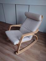 Schommelstoel Poäng Ikea, Huis en Inrichting, Fauteuils, Ophalen, Hout, 75 tot 100 cm, Zo goed als nieuw