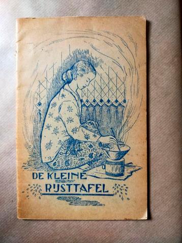 De kleine rijsttafel - door Mevr. H.C. Ponte-Hildenbrant (?) beschikbaar voor biedingen