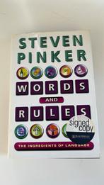 Steven Pinker - Words and Rules, Ophalen of Verzenden, Zo goed als nieuw, Steven Pinker