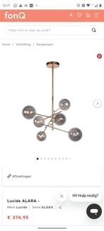 Lucide Alara hanglamp goud, Ophalen, Zo goed als nieuw