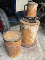 Oude vetpomp / doorsmeerpot, Ophalen