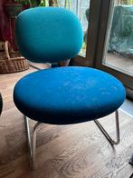 Vintage Artifort Vega fauteuil, Ophalen, Gebruikt, Blauw, Eén