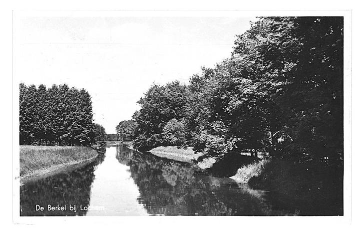 975058 Lochem De Berkel Gld jr 50 Gelopen met postzegel, Verzamelen, Ansichtkaarten | Nederland, Gelopen, Gelderland, 1940 tot 1960