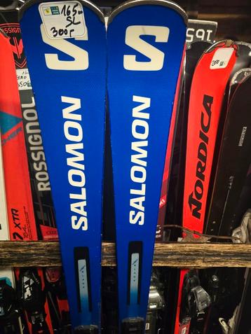 165cm SALOMON S/ RACE SL10 beschikbaar voor biedingen