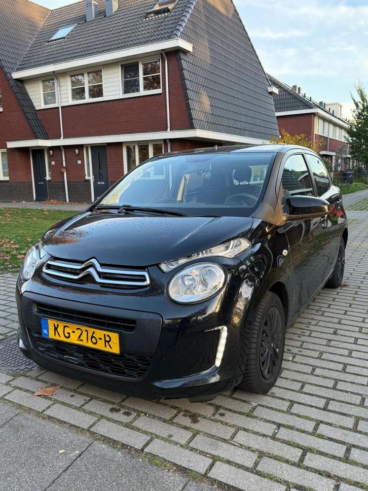 Citroën C1 1.0 VTi Airscape 68PK S&S 5D 2016 Zwart, Auto's, Citroën, Particulier, C1, Benzine, B, Hatchback, Handgeschakeld, Origineel Nederlands