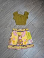 Skort. S, Kort, Verzenden, Geel, Maat 36 (S)