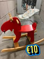 Houten Hobbelpaard Ikea Schommel Rendier Eland €10., Ophalen, Zo goed als nieuw