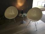 Philip Starck ERO/s stoelen, 2x. Ontworpen voor Kartell, Ophalen, Twee, Wit, Zo goed als nieuw