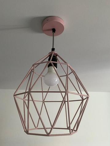 Twee wire lampen van kidsdepot roze en groen beschikbaar voor biedingen