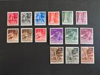 Indonesie 1949 Gebouwen NVPH nr 374-388 ongest/gest, Postzegels en Munten, Verzenden, Nederlands-Indië