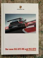 Brochure folder Porsche 911 997 GT3 + GT3 RS 2009, Porsche, Ophalen of Verzenden, Zo goed als nieuw, Porsche