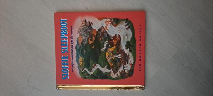 Sloffie Sleepboot en zijn avonturen op de rivier, Boeken, Kinderboeken | Kleuters, Fictie algemeen, Gouden boekje, Ophalen of Verzenden