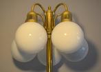 Gouden Vintage Hollywood Regency vloerlamp - Art-Deco - 1970, Huis en Inrichting, Lampen | Vloerlampen, Ophalen, Gebruikt, Vintage, Design, Hollywood Regency, Goud, Hotel Chique, Art-Deco