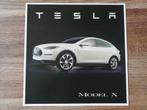 Tesla Model X brochure, Ophalen of Verzenden, Zo goed als nieuw, Overige merken