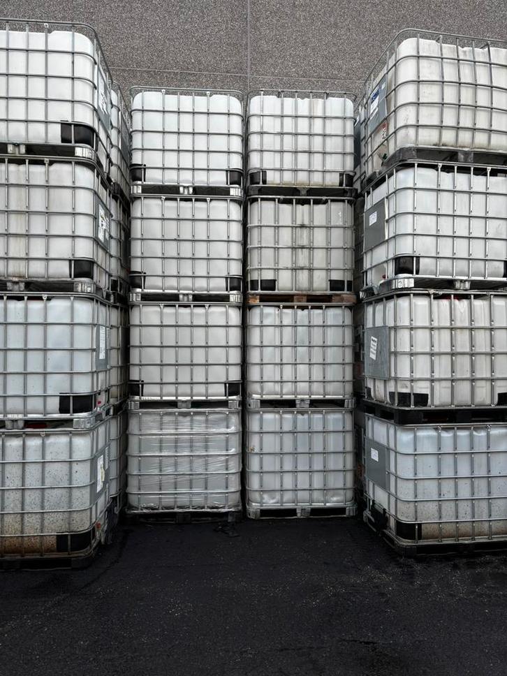 Ibc container 1000 liter, Doe-het-zelf en Verbouw, Kratten en Dozen, Gebruikt, Krat, 100 cm of meer, 50 cm of meer, 60 cm of meer