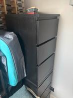 2x IKEA Malm ladekast - smal model, Huis en Inrichting, Ophalen, Overige materialen, Minder dan 50 cm, Gebruikt