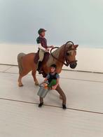 Schleich Horse Club paarden setje, Ophalen of Verzenden, Zo goed als nieuw, Paard, Beeldje of Figuurtje