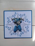 Geborduurde 3d kaart wanten, Hobby en Vrije tijd, Kaarten | Zelfgemaakt, Ophalen of Verzenden, Nieuw, Overige thema's