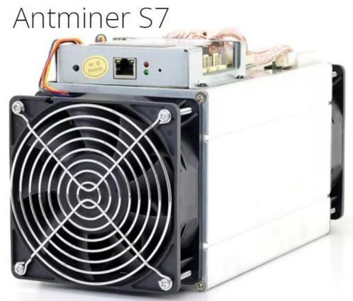 ANTMINER S7 4.73Th / D3 HS 19.3 Gh/s, Computers en Software, Overige Computers en Software, Zo goed als nieuw, Ophalen of Verzenden