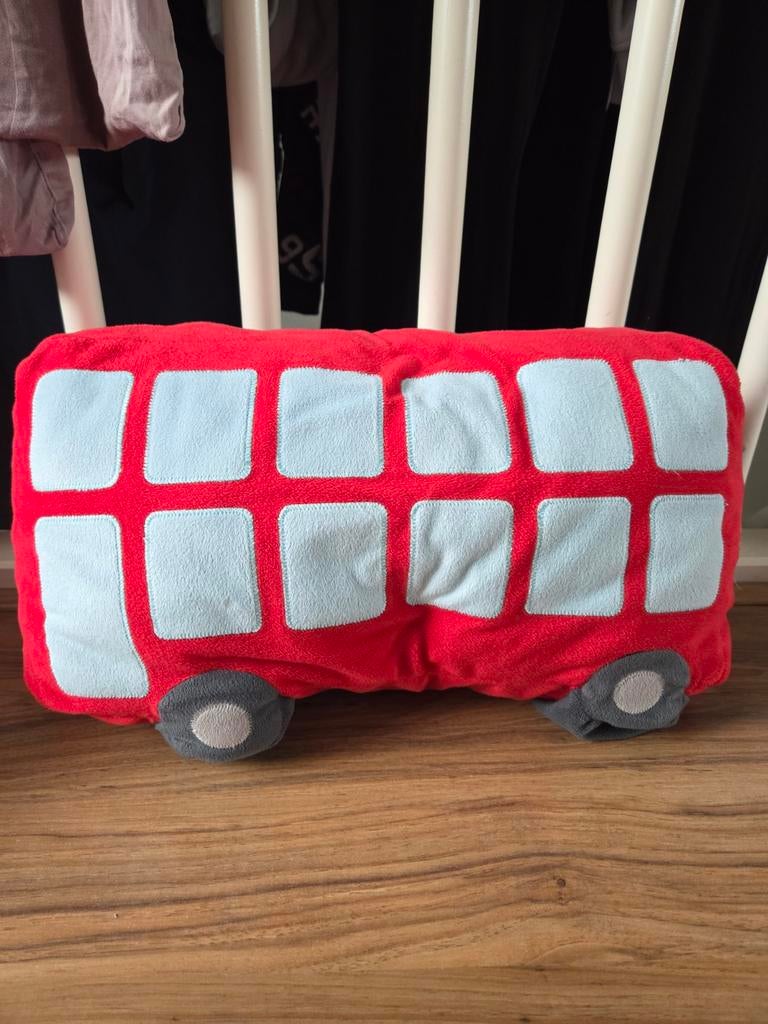 Kinder kussens bus, Ophalen of Verzenden, Kleed of Kussen