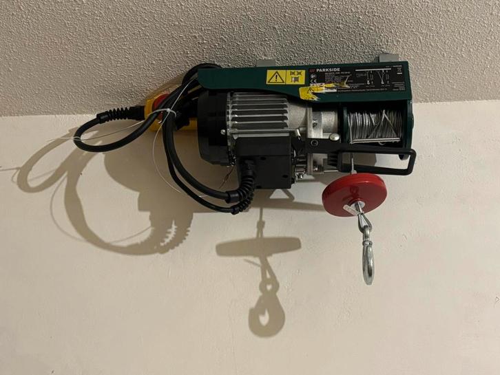 Parkside electrische takel, Doe-het-zelf en Verbouw, Lieren en Takels, Zo goed als nieuw, Ophalen of Verzenden