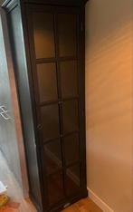 Zwarte Riverdale kast - (opknapper), Huis en Inrichting, Kasten | Vitrinekasten, Ophalen, Overige materialen, Gebruikt, 50 tot 100 cm
