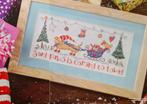 Santa Paws is coming to town Kerst borduurpatroon, Hobby en Vrije tijd, Borduren en Borduurmachines, Ophalen, Nieuw, Handborduren