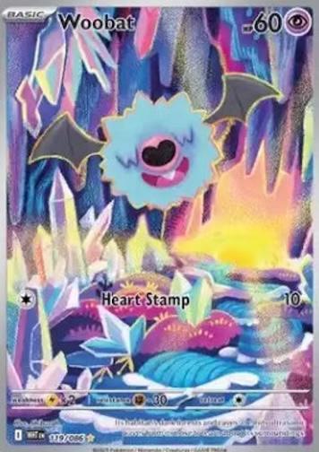 2025 Pokémon Woobat WHT #119 RAW beschikbaar voor biedingen