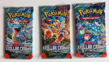 3 x Stellar Crown Boosterpacks Scarlet Voilet beschikbaar voor biedingen