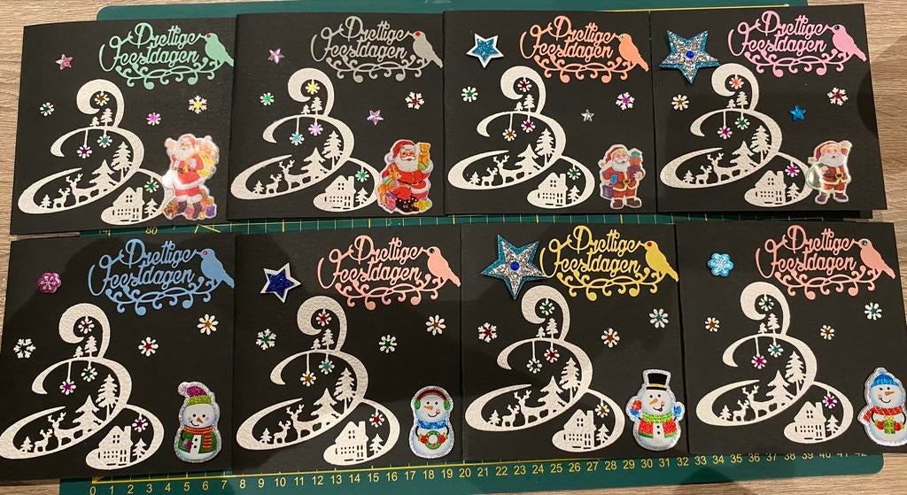 Kerstkaarten op bestelling, Ophalen, Zo goed als nieuw, Overige thema's