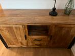 Massief houten dressoir te koop, Huis en Inrichting, Kasten | Dressoirs, Ophalen of Verzenden, Zo goed als nieuw, 25 tot 50 cm