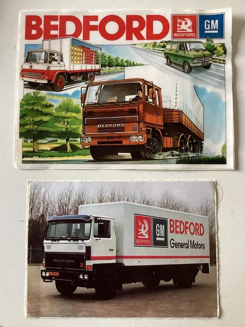 2 stickers Bedford General Motors, Verzamelen, Stickers, Zo goed als nieuw, Auto of Motor, Verzenden