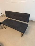 Set van 2 grijze bankjes, Ophalen, Gebruikt, Metaal