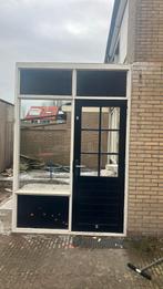 Kozijn met deur, 75 tot 150 cm, Deurkozijn, Ophalen of Verzenden, Zo goed als nieuw