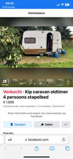 ZO GOED ALS NIEUW KIP CARAVAN ACCESSOIRES O.A. VOORTENT, Caravans en Kamperen, Tenten, Zo goed als nieuw, Tot en met 4