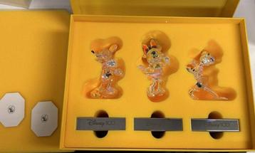 Swarovski Disney 100 Jaar Set, Mickey, Minnie en Donald. beschikbaar voor biedingen