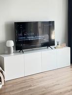 Ikea Besta tv meubel wit met hoogglans deuren, Ophalen, Zo goed als nieuw, 25 tot 50 cm, Minder dan 100 cm
