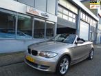 BMW 1-serie Cabrio 118i High Executive, Origineel Nederlands, Te koop, Zilver of Grijs, Benzine