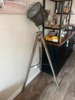 Industriële Vloerlamp met Statief, Huis en Inrichting, Ophalen, Zo goed als nieuw, Hout, 150 tot 200 cm
