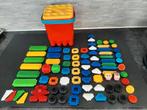 Stekelblokken soort nopper Playskool clipo in volle emmer, Ophalen of Verzenden, Gebruikt, Overige merken