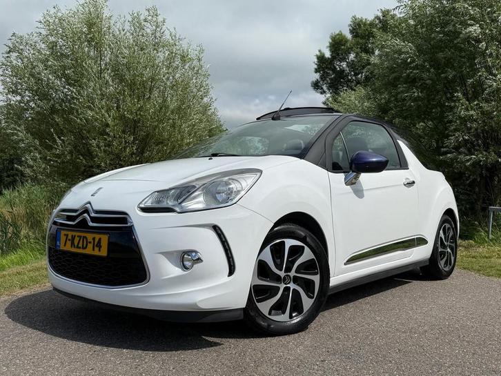 Citroen DS3 Cabrio 1.2 VTi Chic | slechts 110.807 km | Airco, Auto's, Citroën, Bedrijf, Te koop, DS3, ABS, Airbags, Airconditioning