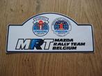 Sticker Mazda Rally Team Belgium BRC WRC MRT, Ophalen, Nieuw, Auto of Motor