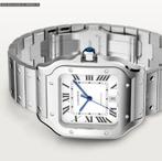 Cartier Santos de Cartier LM (WSSA0018) Nieuw 2025, Overige merken, Staal, Staal, Polshorloge
