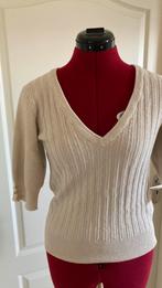 Mooi goudkleurig truitje maat M morgan, Kleding | Dames, Tops, Ophalen, Zo goed als nieuw, Maat 38/40 (M), Korte mouw