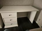 Wit Bureau met Lades, Ophalen, Gebruikt, Bureau